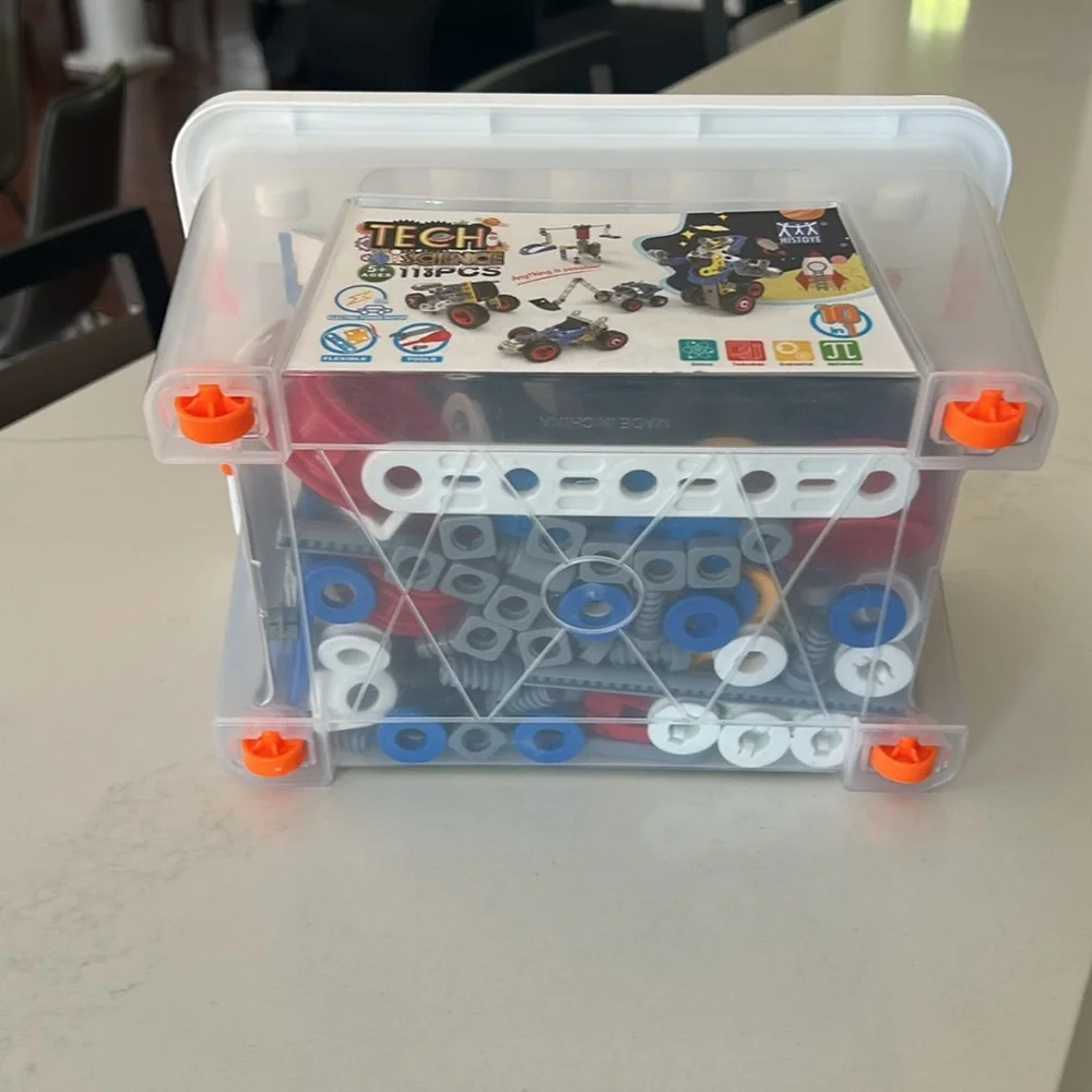 113- Piece Kids Construction Set Tech Science by Histoye
